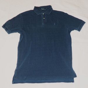 Ralph Lauren Polo Shirt Men XL, Navy Blue Polo Shirt Ralph Lauren XL, BLUE LABEL